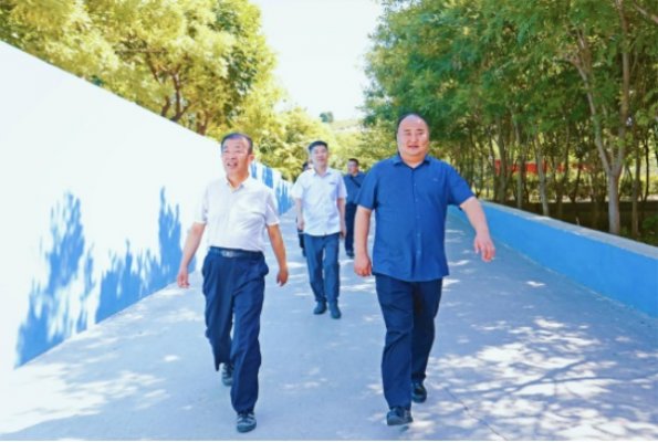 济南市长清区应急管理局副局长杨立国一行莅临我校调研指导工作